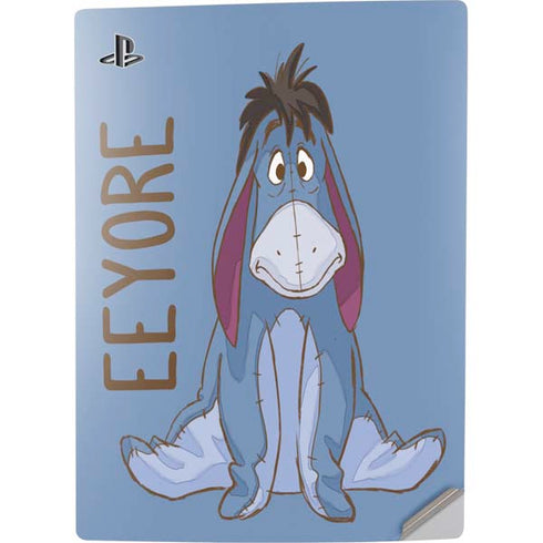 Disney Winnie the Pooh Eeyore Portrait PS5 Digital Edition Console Skin